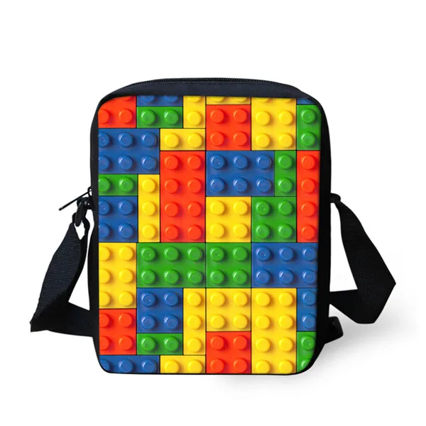 C3911E Сумка через плечо Thikin Rubik's Cube, классная летняя сумка через плечо для телефона для мальчиков, сумки для покупок, Mochila Infantil - Цвет: C3911E