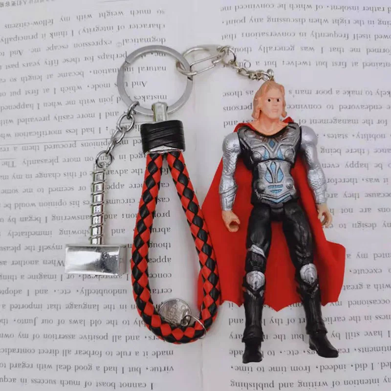 2019 супергероев Marvel Мстители кольцо для ключей Капитан Америка Железный человек