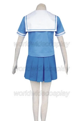 Школьная Синяя Униформа Azumanga Daioh Girl Бесплатная доставка на Хэллоуин и