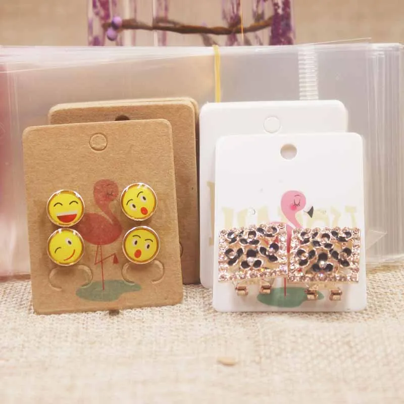 Zerong Multi design full color print jewerly earring package cards Dreamcatcher card tag Thank you cards25pcs+25opp bag | Украшения и