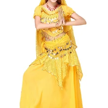 Костюм для танца живота платье индийских танцев 2 шт.