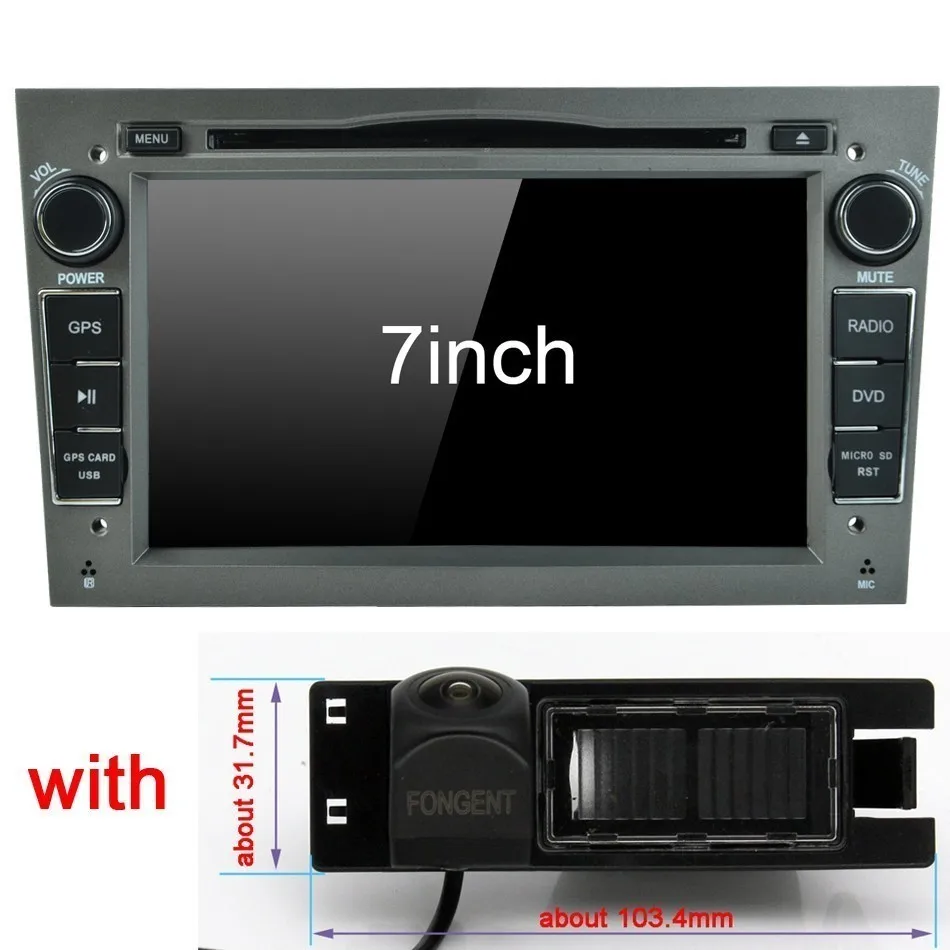 with Camera Для OPEL Vauxhall OPEL Antara Corsa D 2006 2007 2008 2009 2010 2011/ Android 9,0 головное устройство автомобиля Радио DVD плеер gps мультимедиа - Цвет: with Camera