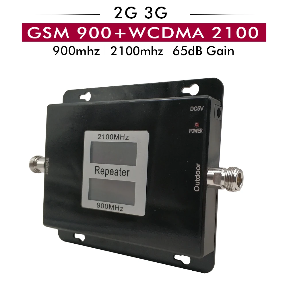 2G 3G двухдиапазонный усилитель сигнала GSM 900 + UMTS/WCDMA 2100 повторитель для сотового