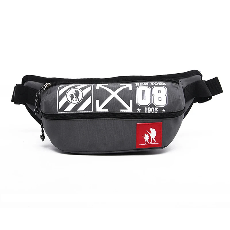 C Waist bag Чехол на пояс сумки унисекс нагрудный пакет сумка формы «банан» уличные спортивные хип-хоп пакеты бум пакет Оксфорд ткань сумка через плечо - Цвет: C Waist bag