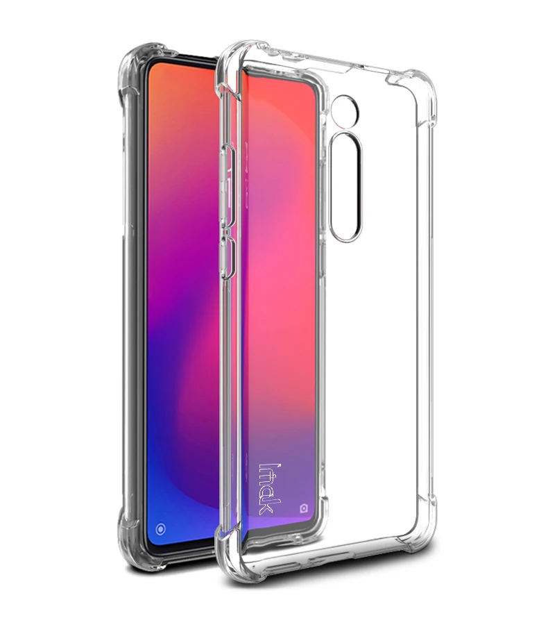 Для спортивной камеры Xiao mi Red mi K20/K20 Pro Чехол IMAK облегающий чехол с защитой от падения защита, подушка безопасности чехол из мягкого ТПУ для Xiaomi mi 9 T/9 Pro
