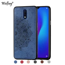 OPPO R17 Case Luxury Shockproof Soft TPU Cloth Texture Hard Back PC Phone Bumper For OPPO R17 Silicone Cover For OPPO R17 Fundas