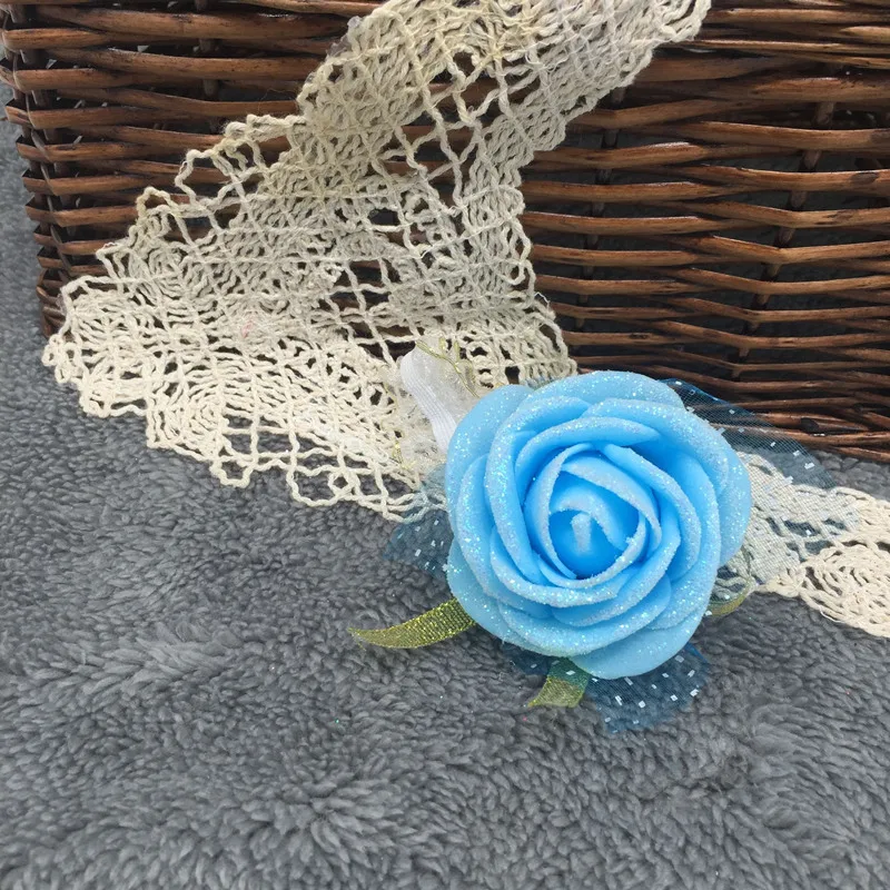 Бесплатная доставка 1 шт. Модный свадебный букет ручной работы для невесты