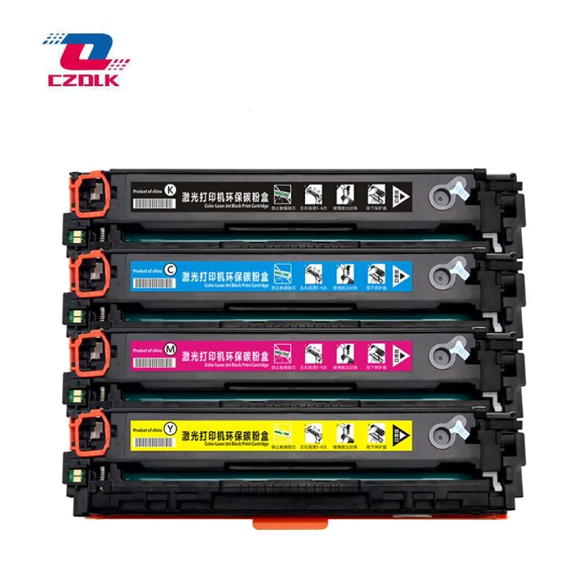 

1set X compatible Toner Cartridge for HP CE320A CE321A CE322A CE323A 128A 320 321 322 323 laserjet CM1415 CM1415fn 1415