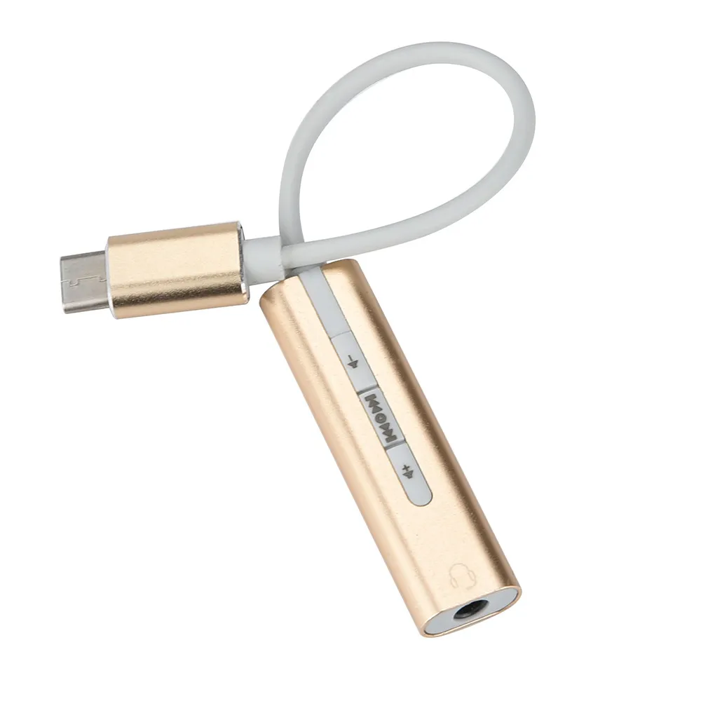 Звуковая карта USB C Type 7 1 Внешний конвертер адаптер с 3 5 мм Aux Стерео для Mac l1102