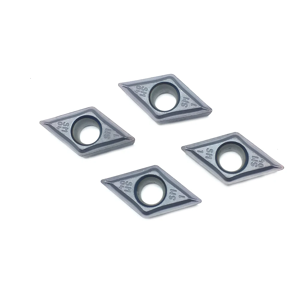20 штук DCMT11T304 32,51 SM IC908 резец для внутренней обточки вставки карбида dcmt11t304 для фреза для токарного станка с ЧПУ инструмент для поворотного, режущего инструмента