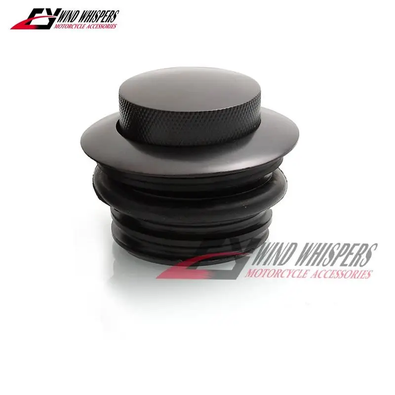 black Мотоциклетные Pop Up Flush газовая крышка, вентилированная крышка топливного бака для Harley Sportster 883 1200 XL 72 железо Dyna супер Glide Fat Boy CVO - Цвет: black