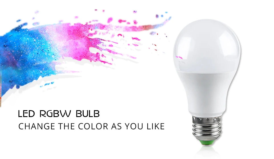 Беспроводной RGBW RGBWW ночной Светильник RGB лампа 15 Вт 10 Вт 5 Вт AC85-265V умная лампа/светильник Bluetooth APP или ИК-пульт дистанционного управления
