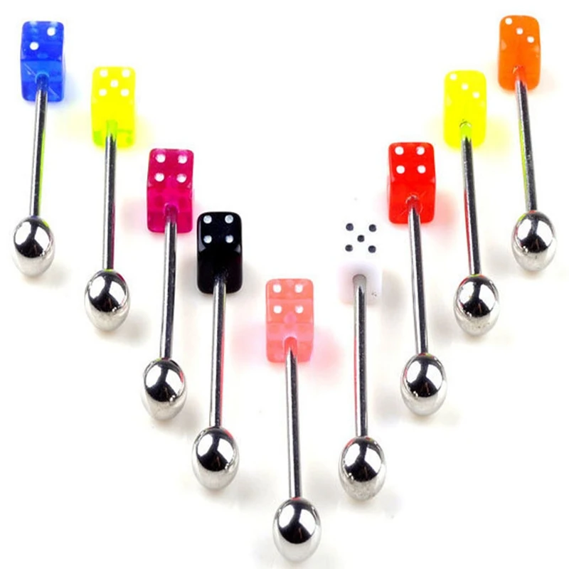 20 шт в стиле &quotхип-хоп&quot акриловые кости лабрец губ слуховая косточка бар