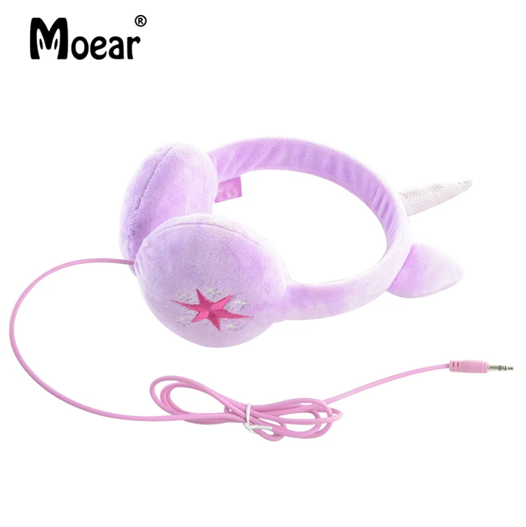 Дети девочки Дети Единорог наушники для планшета mp3 плееры ПК