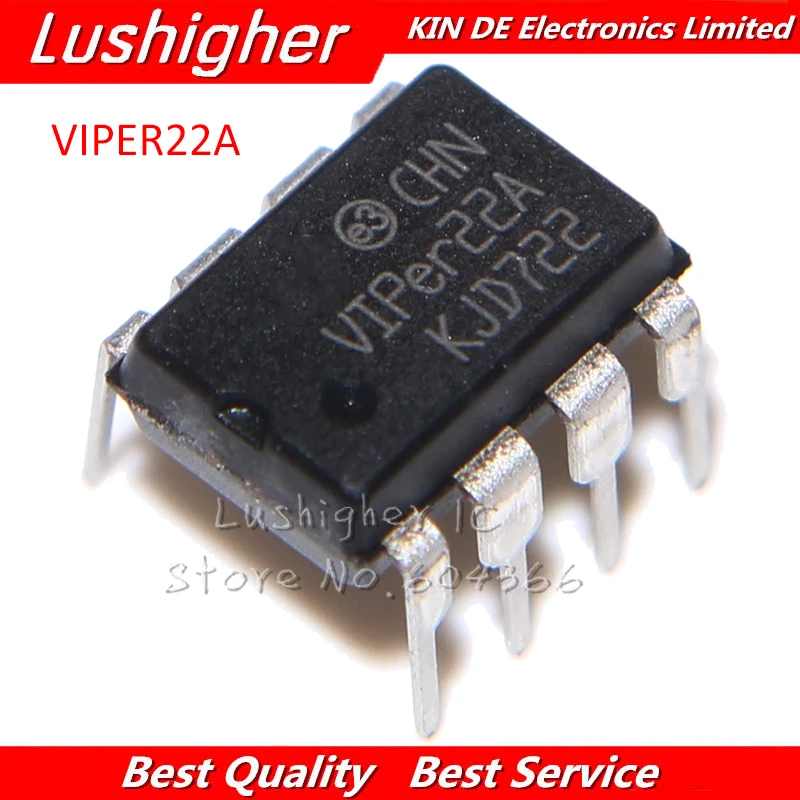 5 шт. VIPer22A DIP8 VIPER22 DIP новый оригинальный IC|ic dip| |
