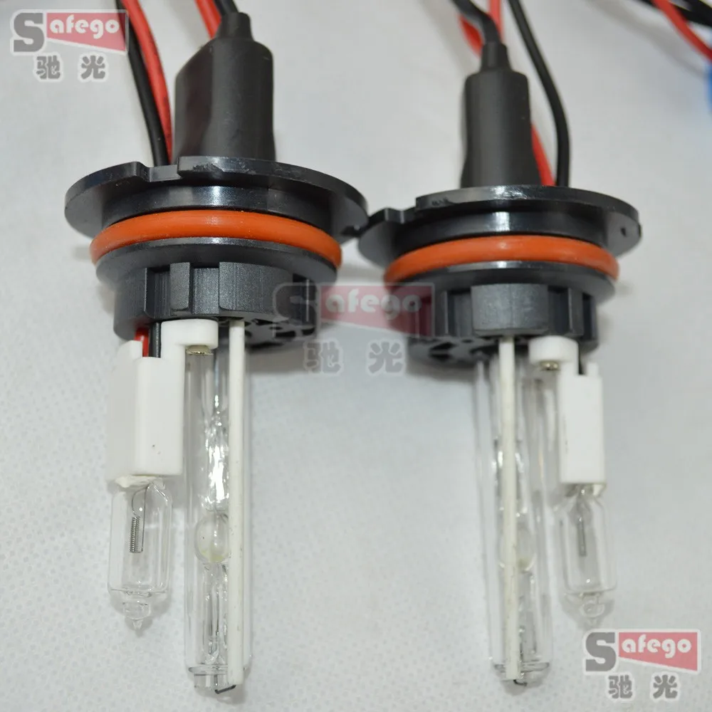 AC 35W HID 9007 HB5 Ксеноновые галогенные лампы для автомобиля головной светильник hid Лампа 6000K 8000K HID ксеноновый светильник лампа