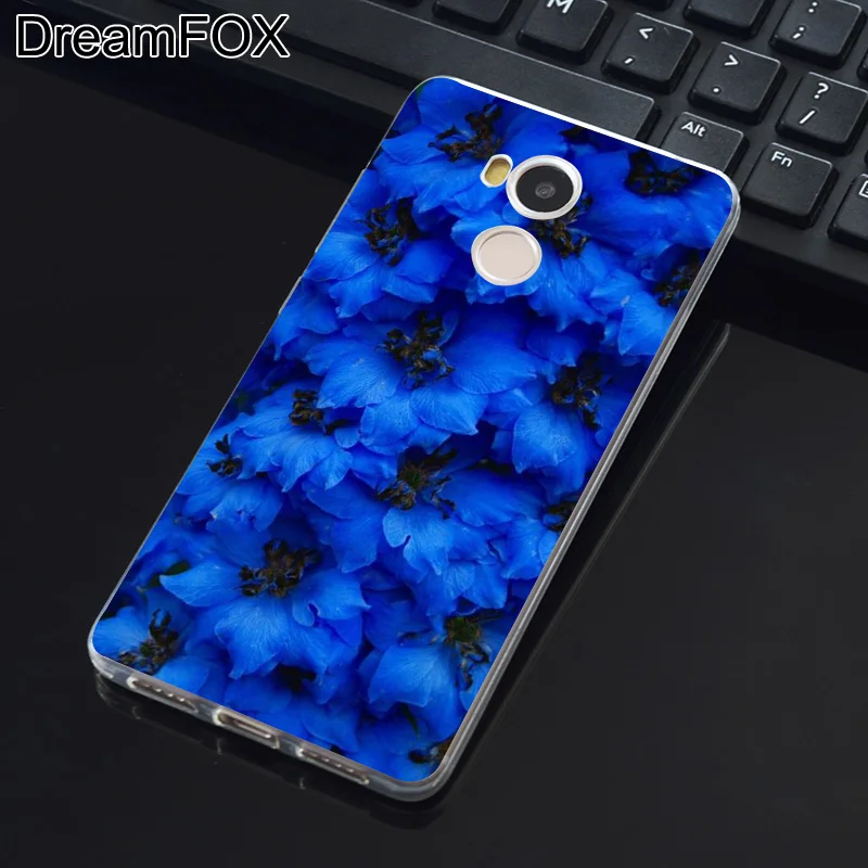 DREAMFOX K050 cobalto azul Мягкие TPU силиконовый чехол для Xiaomi Redmi Note 3 4 5 плюс S 4A 4X 5A Pro