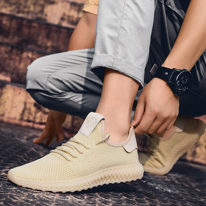 Мужские кроссовки для улицы Спортивная удобная обувь бега мужская спортивная