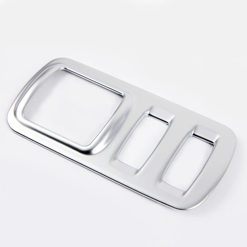ABS Matte LHD Car Headlights switching frame paillette Cover trim For Renault Kadjar 2016 2017 2018 2019 accessories 1pcs | Автомобили и
