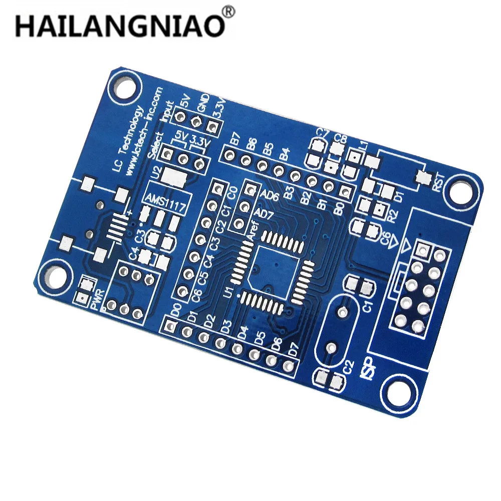 10 шт./лот ATmega8 48 88 168 AVR минимальная системная плата макетная пустая PCB | Электроника