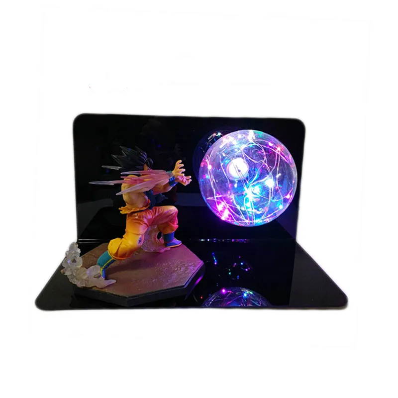 Dragon Ball и super Goku Vegeta Gogeta figulas светодиодный светильник Dragon Ball Лампа Ultra Instinct Goku декоративный ночной Светильник для спальни подарки - Цвет: goku2
