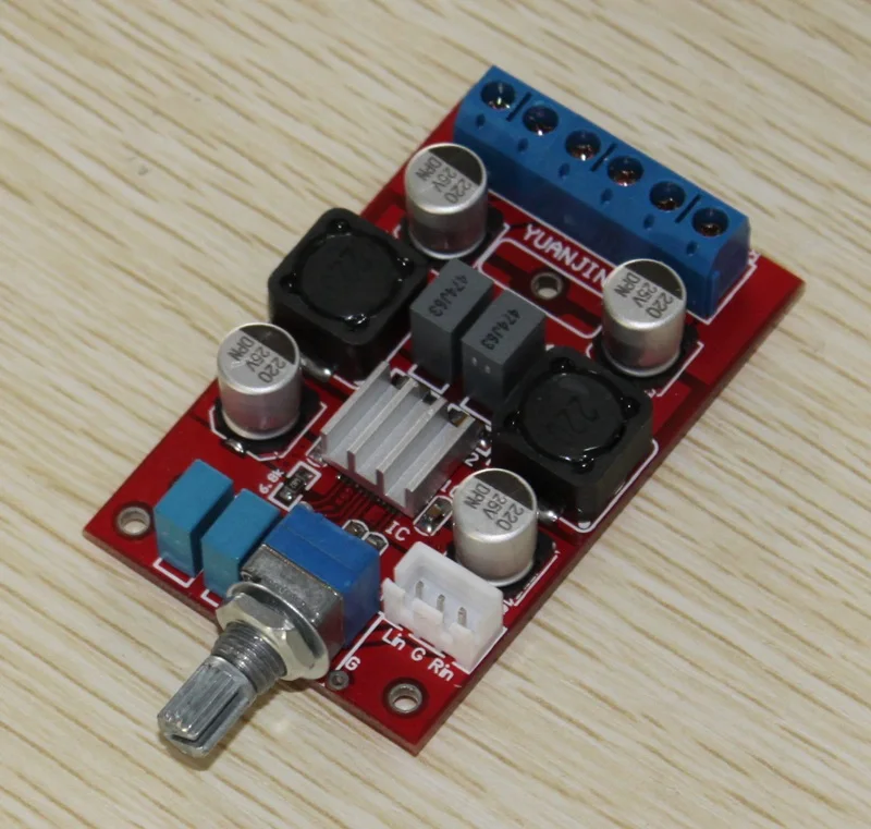 Плата цифрового усилителя TPA3123 24 В постоянного тока класс D 20 Вт + Вт|amplifier board|digital