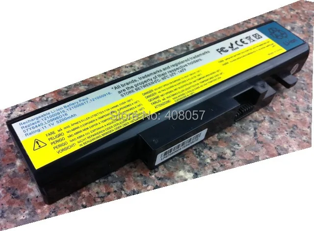 Аккумулятор для ноутбука lenovo Y460 B560 V560 Y560 4400 121000916 121000917 121000918 121001032 121001033 57Y6440 121001034