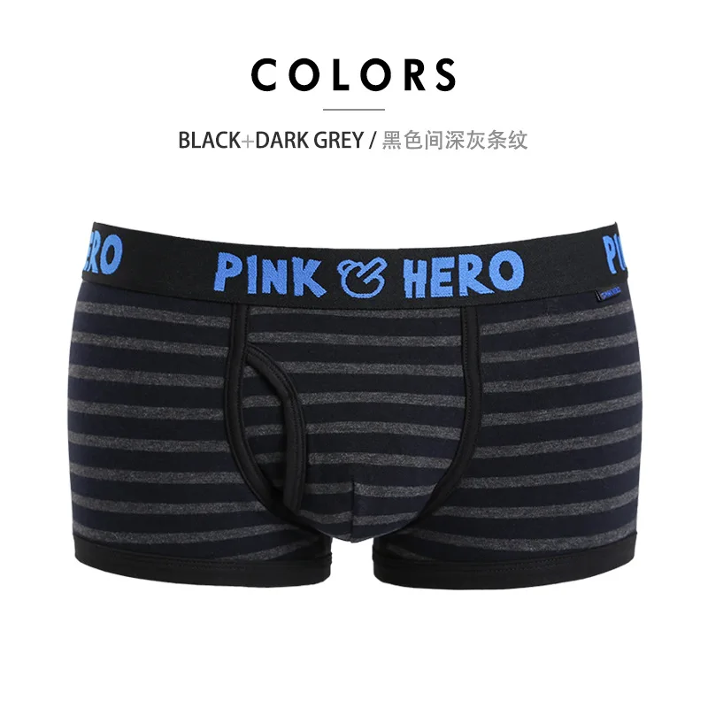 Трусы-боксеры Pink Hero мужские хлопок цвет в ассортименте M L XL XXL 1 шт | Мужская одежда