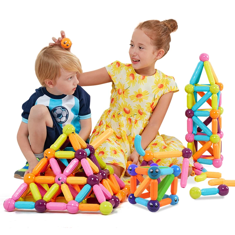 Детские металлические шарики Kidsrun магнитная игрушка 25 шт. пластиковые магнитные