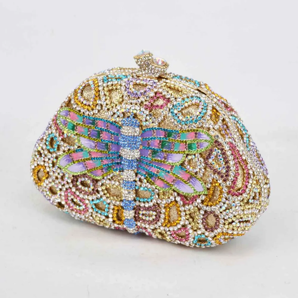 Роскошная сумка-клатч KHNMEET с бриллиантами и стразами Женский дизайнерский