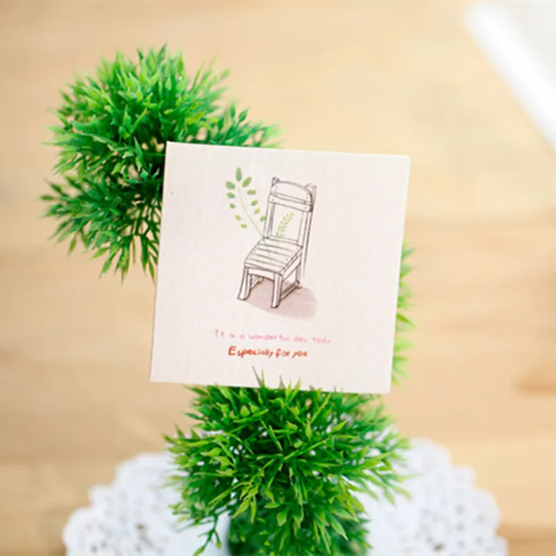 Корейский поздравительную открытку поздравительные открытки mini сообщение карта