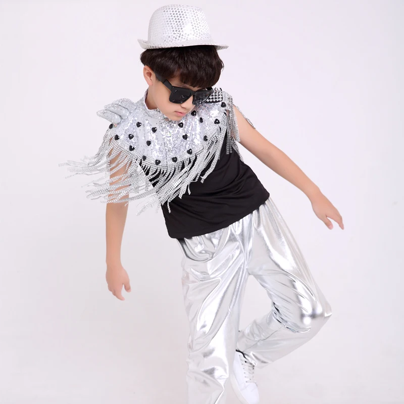 Новинка 2019 винтажный костюм в стиле джаз для девочек и мальчиков диджеев