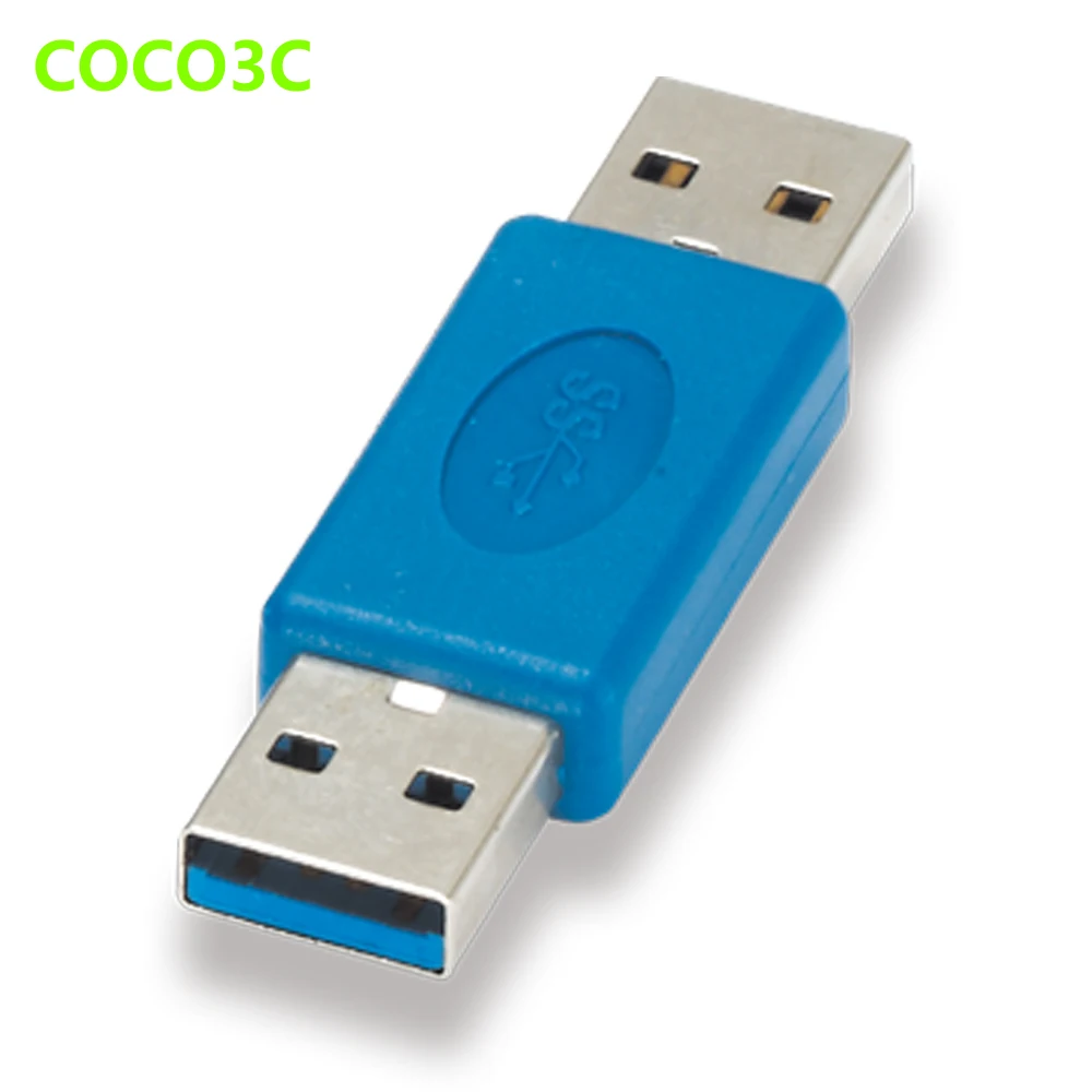

USB 3.0 A Female to USB3.0 Male Port Converter adapter Desktop Laptop USB3.0 AM to AM Connector Card