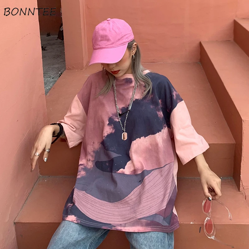 

Футболки женские студенты Харадзюку Свободные универсальные в Корейском стиле хип-хоп женская мягкая летняя одежда с коротким рукавом ulzzang...