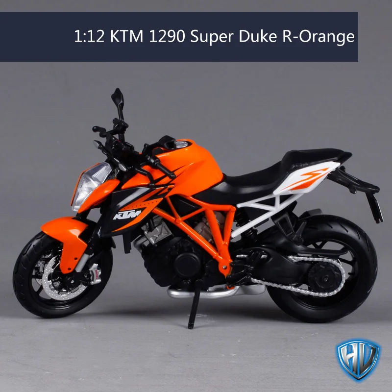 Maisto 1:12 KTM 1290 super duck R оранжевая модель мотоцикла литой мотоцикл для сбора 1/12 young 13065|