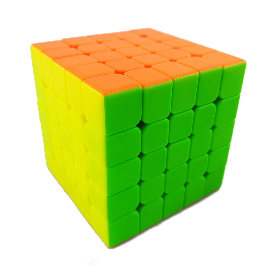 QiYi QiZheng S 5x5x5 магический куб профессиональный скоростной кубик 5x5 наклейка матовый