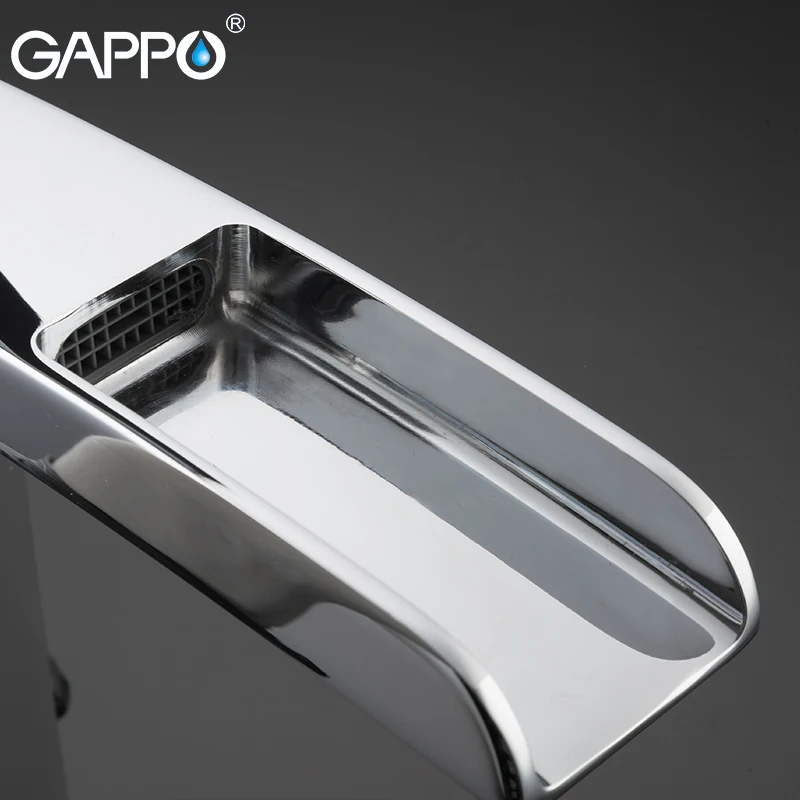 Душевая система GAPPO смесители для раковины высокий кран Водопад ванной комнаты