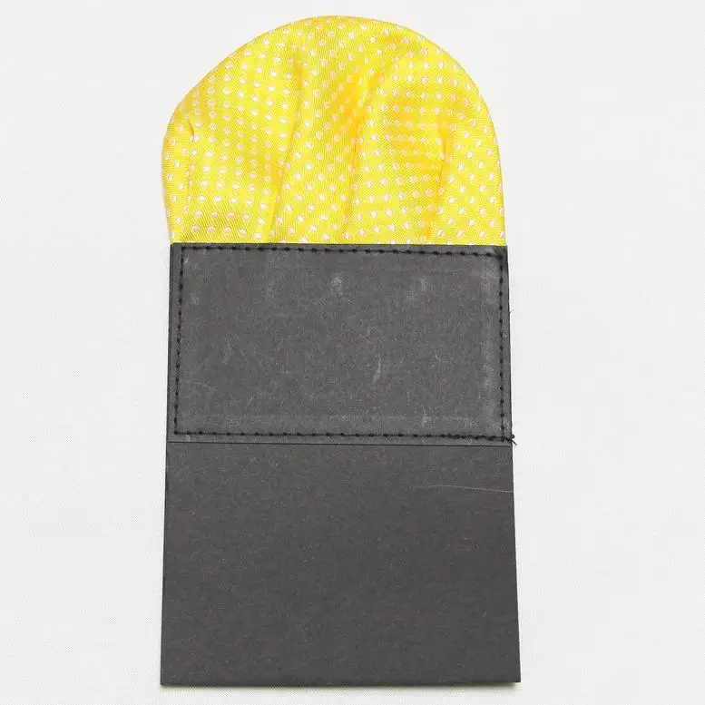 HOOYI новинка 2019 мужская мода в горошек квадратный Карманный платок складку башня