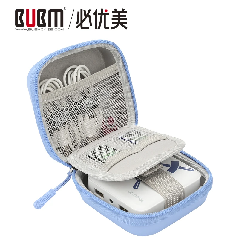 BUBM bag for mobile power digital receiving accessories bank membory card cable organizer portable USB U disk | Багаж и сумки