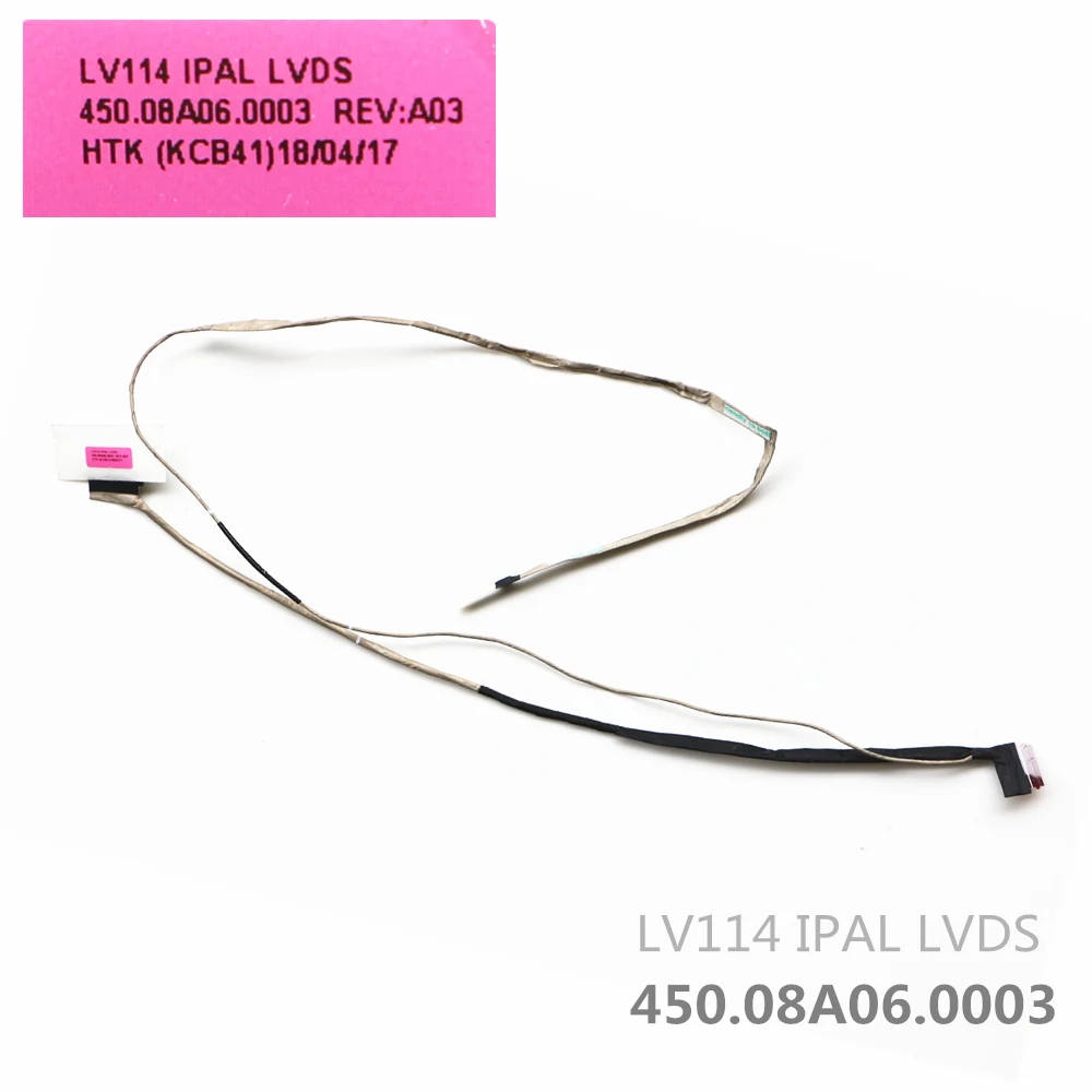 

New laptop cable For lenovo V110-14IAP Lcd Lvds Cable 450.08A06.0003