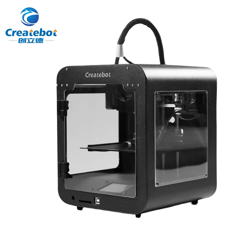 CreateBot цветной супермини 3d принтер с сенсорным экраном металлический корпус