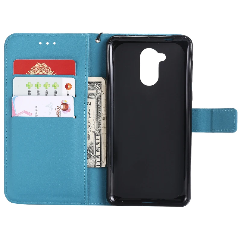 Для huawei Nova Smart Etui pouzdro Магнитный кошелек флип-чехол с подставкой для huawei P9 Lite Smart Honor 6c чехол Coque Fundas