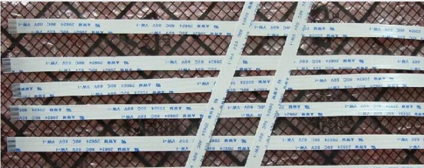 

10pcs 20PIN, spacing of 0.5MM, 200mm FFC Type A ,FFC/TTL flat line, soft wire, Flexible Flat Cable ROHS