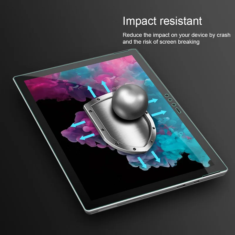 Закаленное стекло NILLKIN Surface Pro 6 для защиты экрана Microsoft 5 2.5d 9H|Защитные экраны