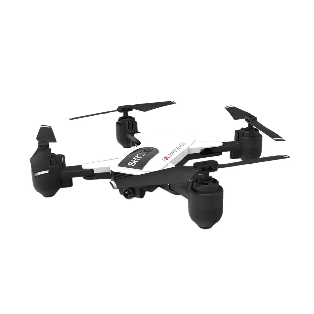 White SHRC H1 Wi-Fi 1080P камера FPV высота Hode оптический режим следования за мной складной ударопрочный селфи Дрон Квадрокоптер с камерой - Цвет: White