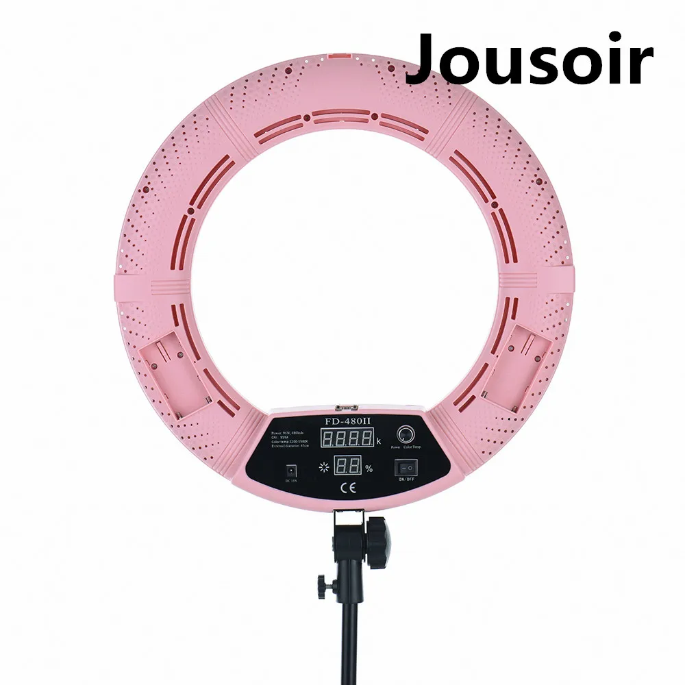 FD-480II розовый селфи кольцо свет для студии/макияж/Youtube видео CD50 | Электроника