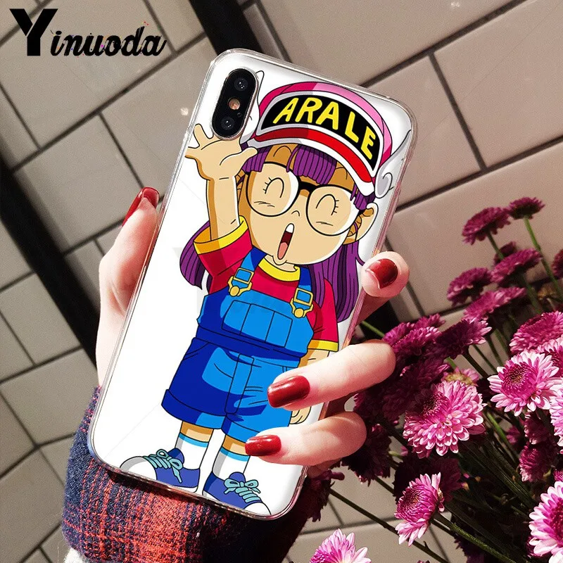 Yinuoda милый японский аниме Arale Dr SLUMP клиент высококачественный чехол для телефона
