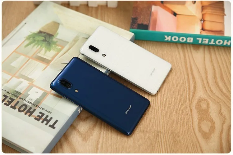 SHARP AQUOS S2 C10 мобильный телефон Android 8,0 4G смартфон 5,5 дюймов FHD+ Snapdragon 630 Восьмиядерный телефон 4 Гб+ 64 ГБ NFC мобильный телефон