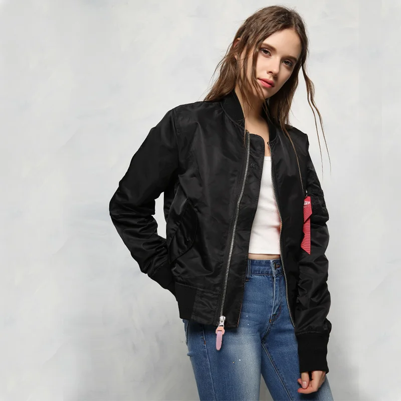 Куртка-бомбер MA1 Мужская/Женская Классическая верхняя одежда для пар летная