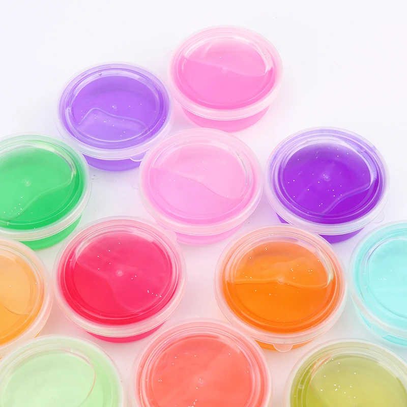 KK Slime кристалл прозрачный Slime DIY наборы игрушки глиняные грязи моделирование рисунок для детей дуя игрушки пузыри пластилин
